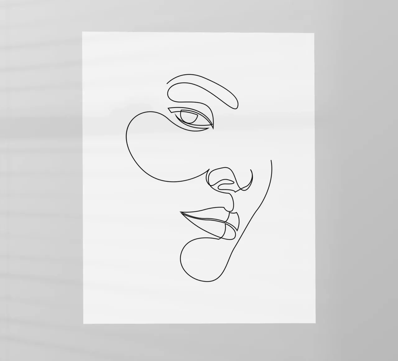 S14 - single line face pellicola backlit da Addillum