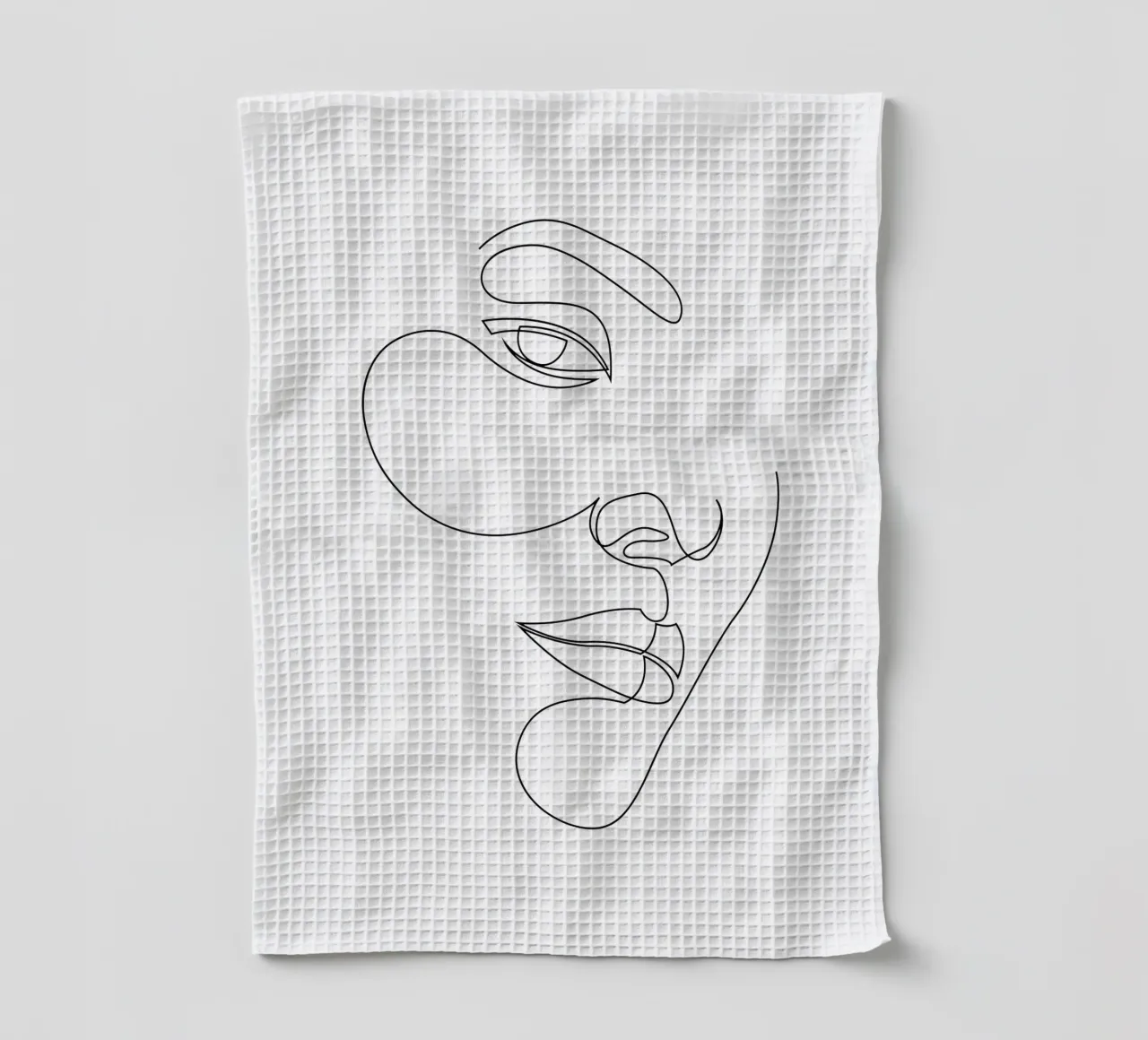 S14 - single line face canovaccio da cucina da Addillum