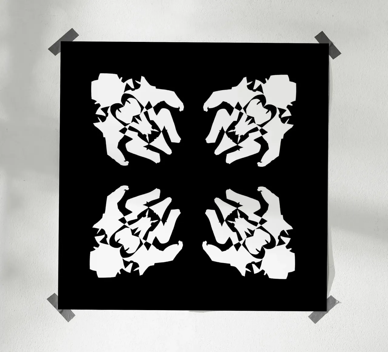 GMO DARK poster da Grey Aaren