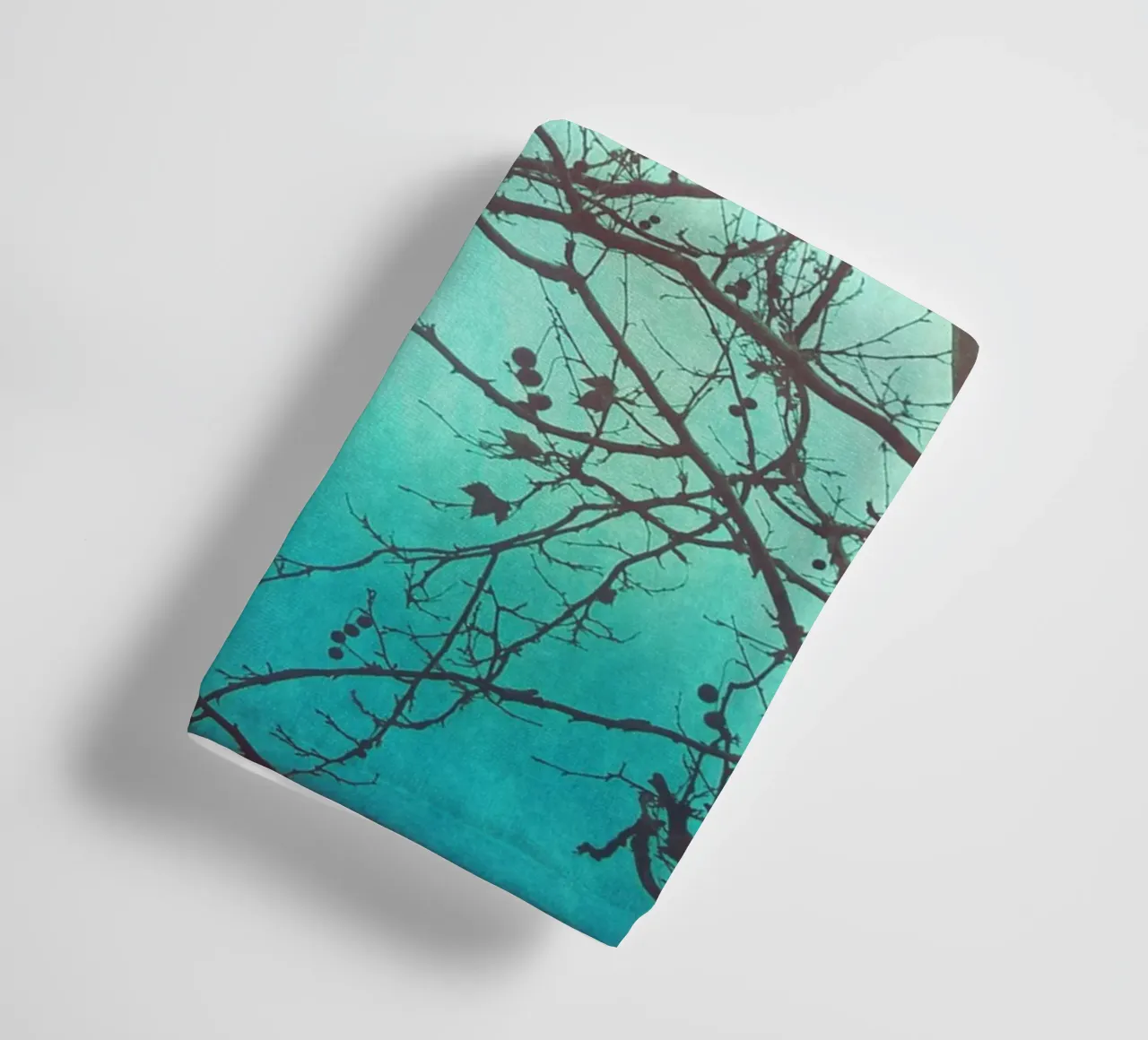 Tree and Dawn towel by Eva Nev Photography