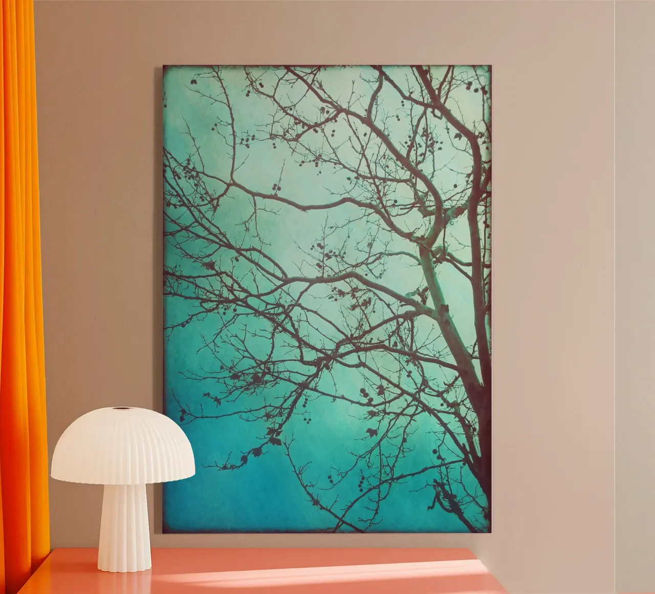 L'albero e l'alba plexiglass da Eva Nev Photography