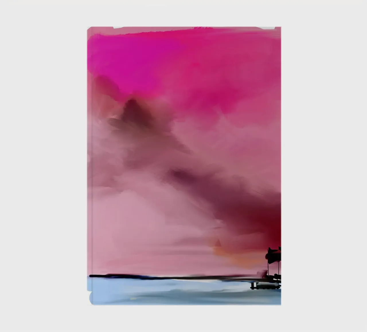 Sky over Berlin notebook by SaraRosenbaum
