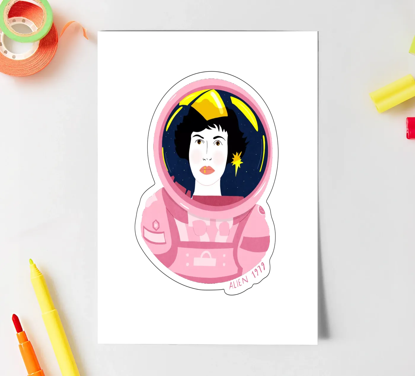 Alien 79 sticker sheet by DMFMS