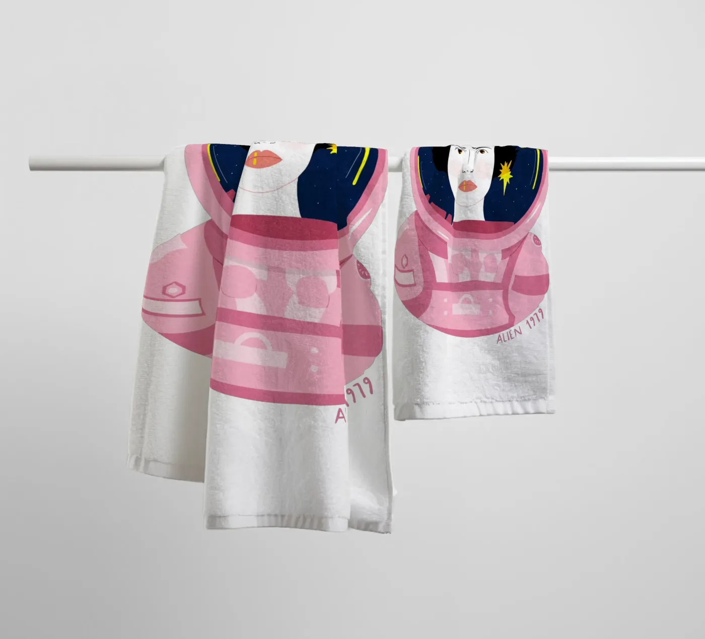 Alien 79 badhanddoek van DMFMS