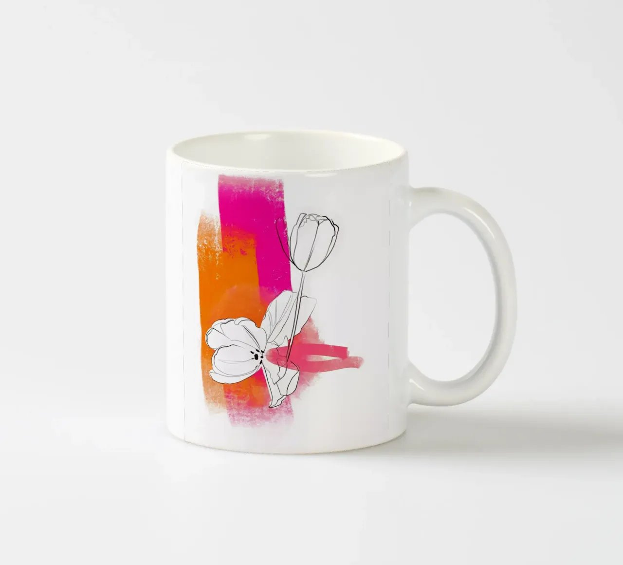 Spring ceramic mug by SaraRosenbaum
