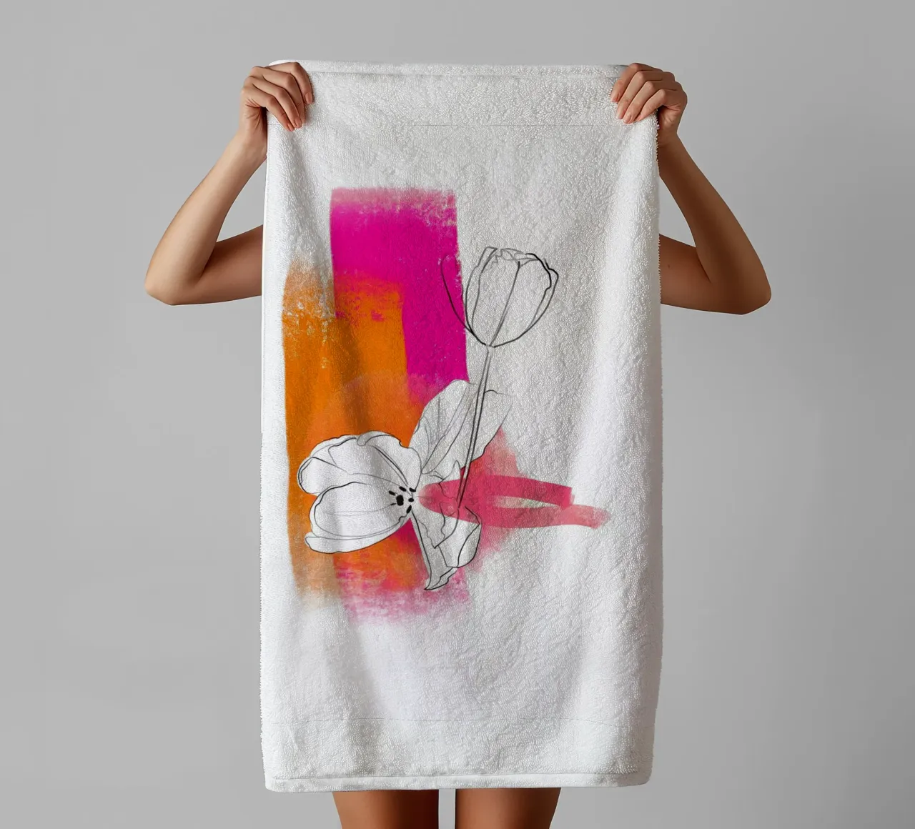 Lente badhanddoek van SaraRosenbaum