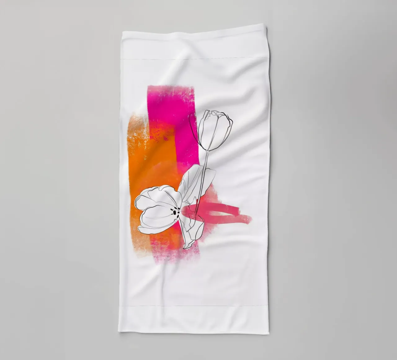 Lente badhanddoek van SaraRosenbaum