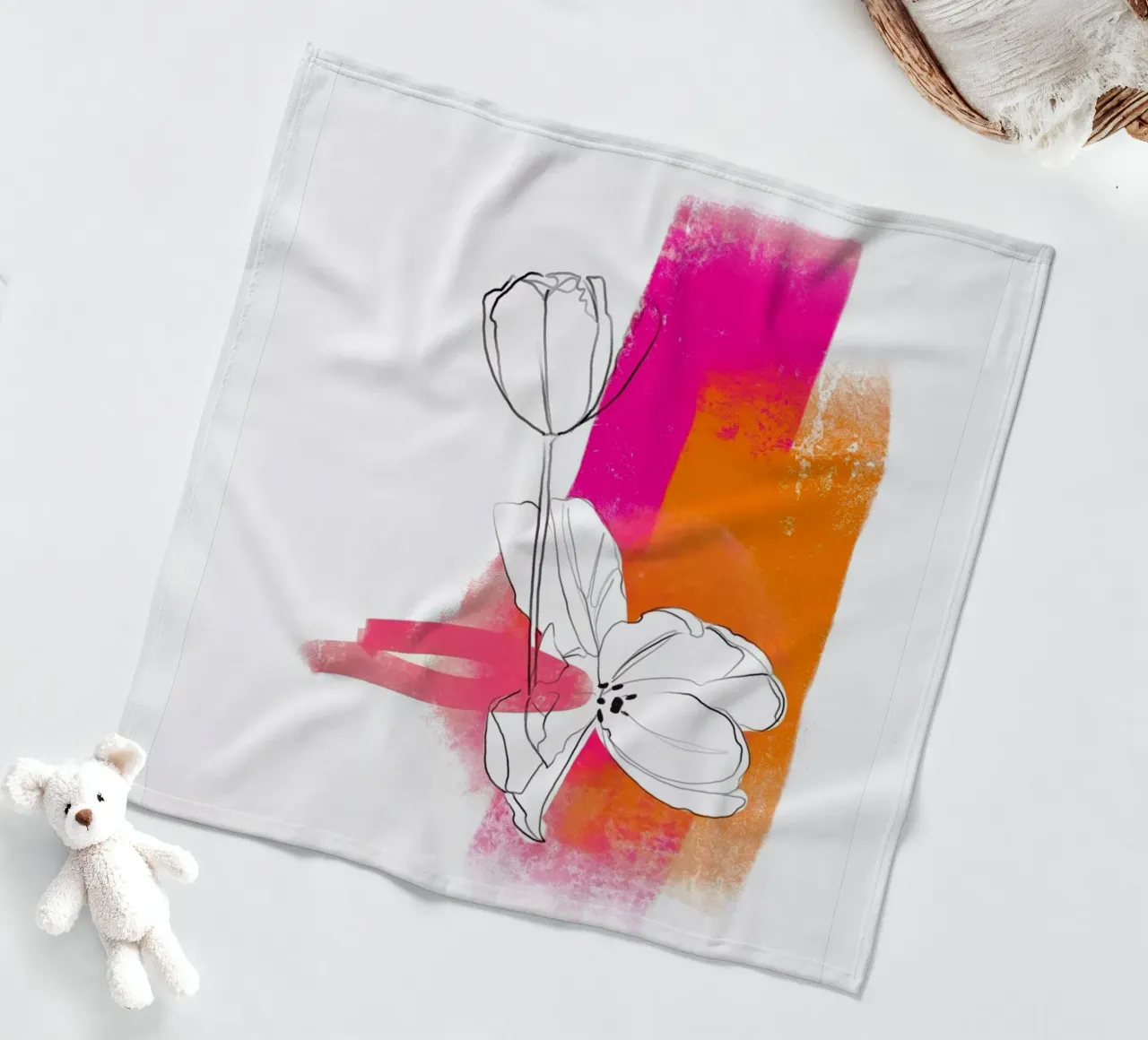 Spring Fleecedecke von SaraRosenbaum