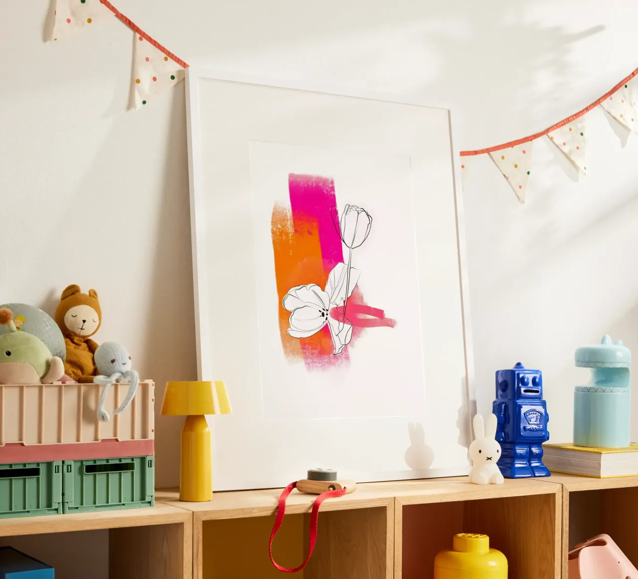 Primavera poster con telaio in legno da SaraRosenbaum