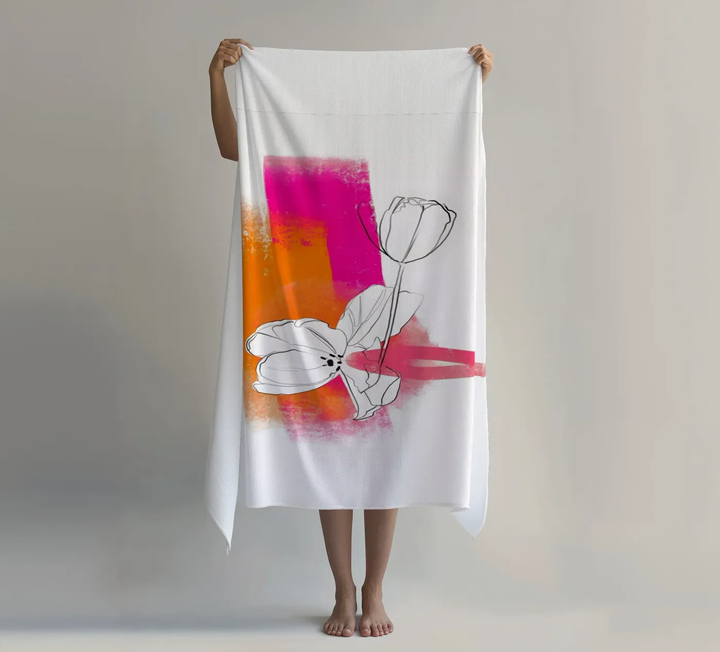 Frühling Strandtuch von SaraRosenbaum