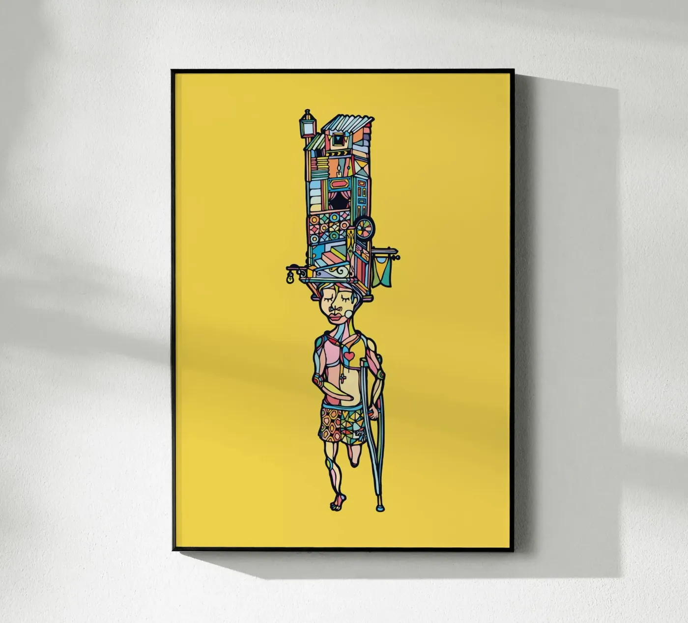 Valdo acryl van Ninhol