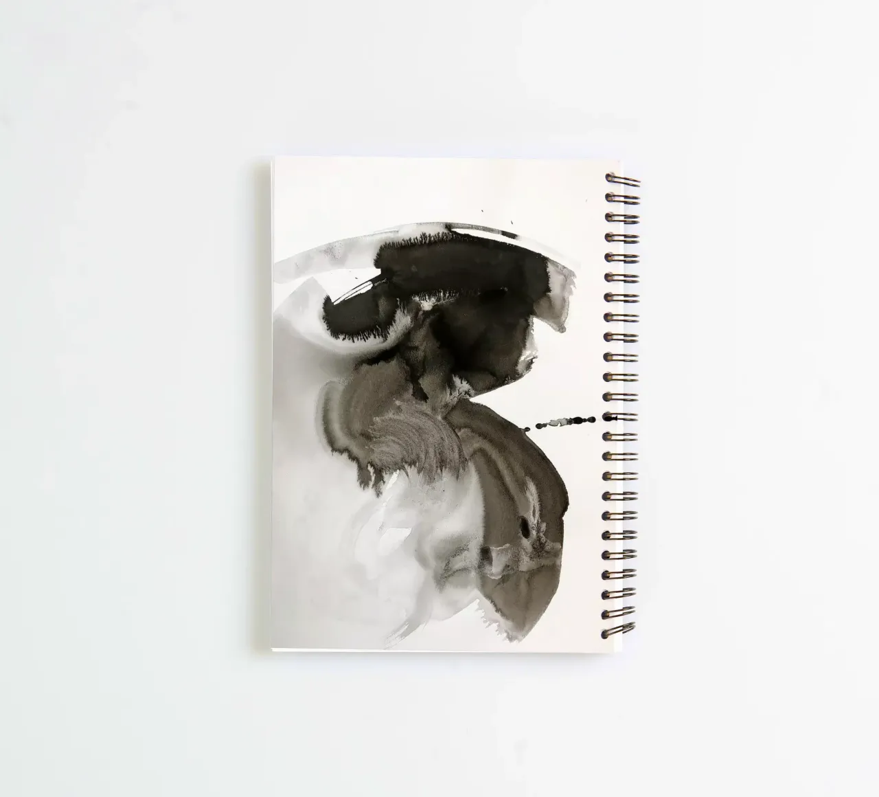 India ink spiral notebook by SaraRosenbaum