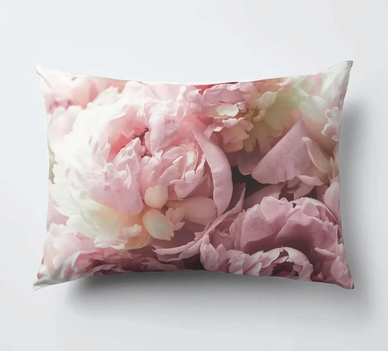 Delicate peonie - Romantico splendore floreale cuscino da Whole©