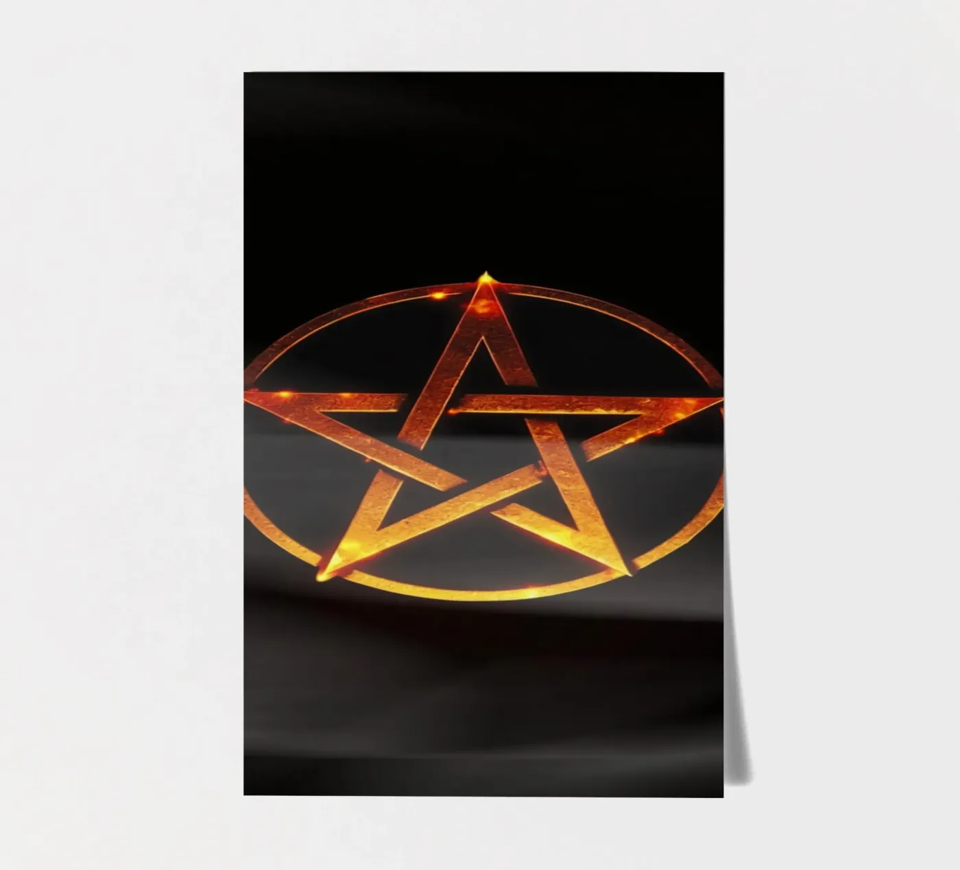 Pentagram sticker sheet by livingyourway