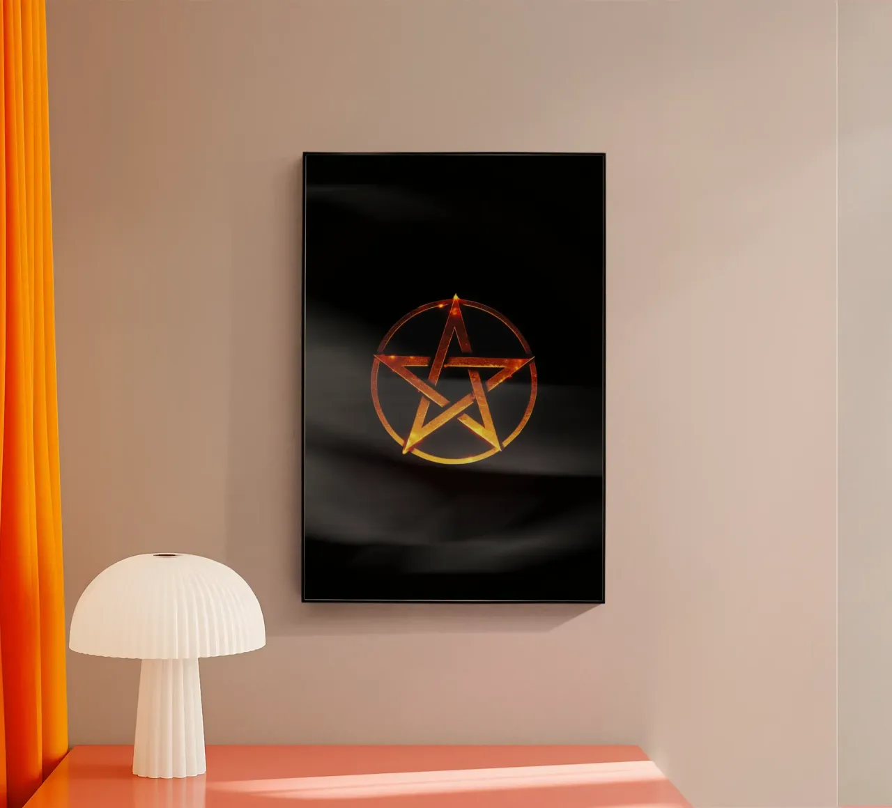 Pentagram plexiglass da livingyourway