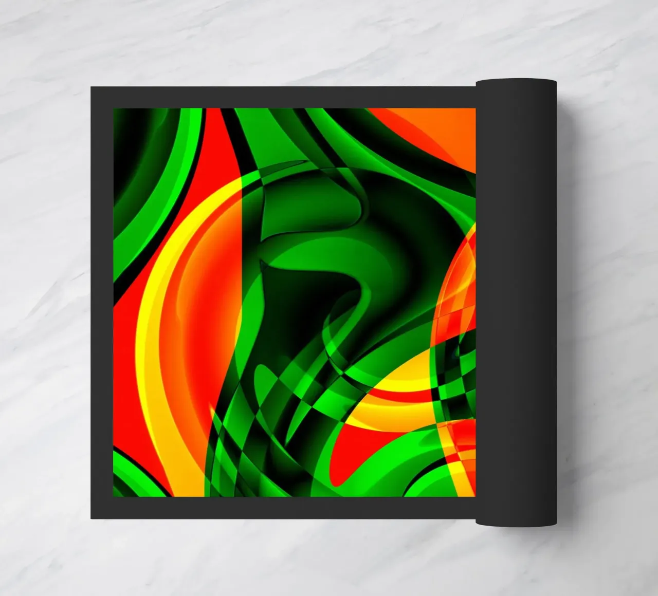 Abstract deurmat van Atteloi