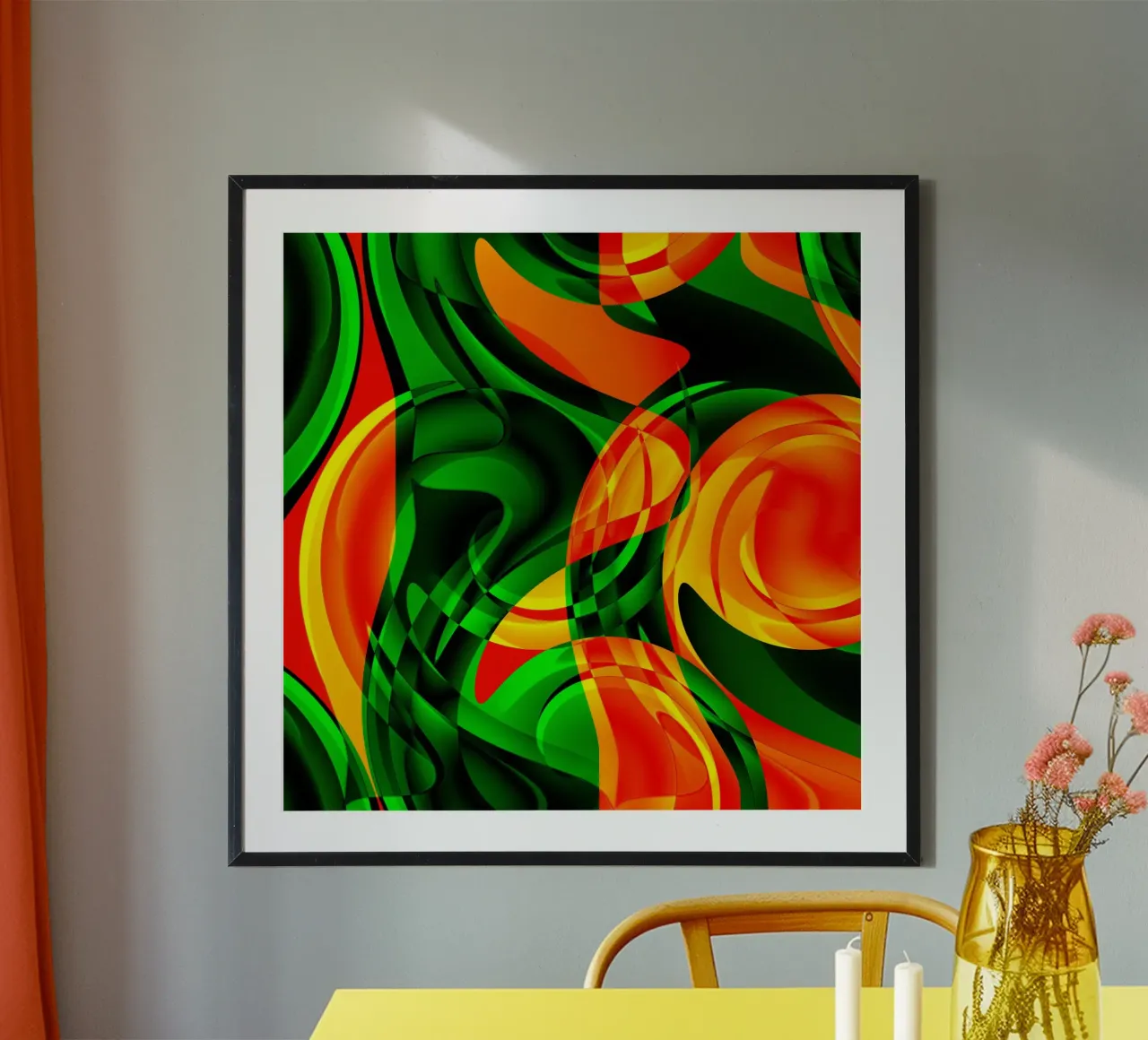 Abstract poster van Atteloi