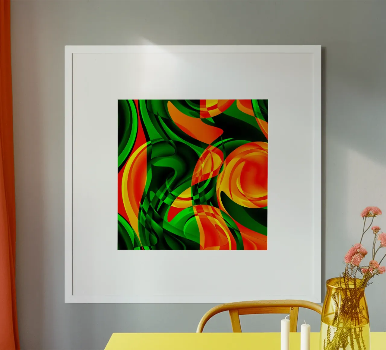 Abstract poster van Atteloi