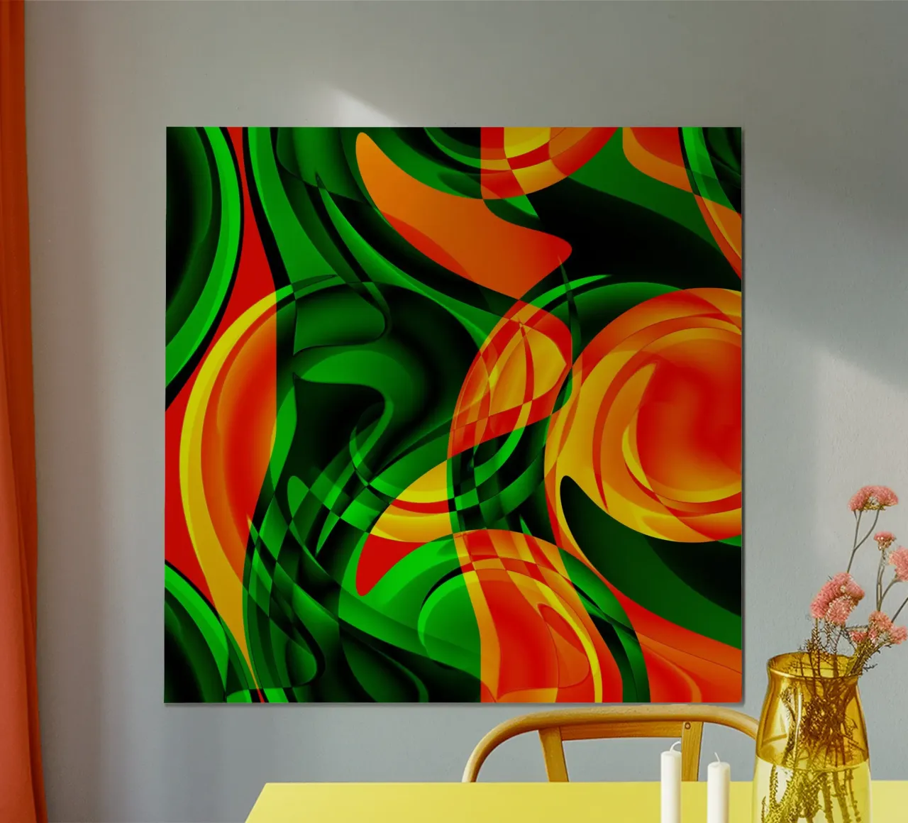 Abstract poster van Atteloi