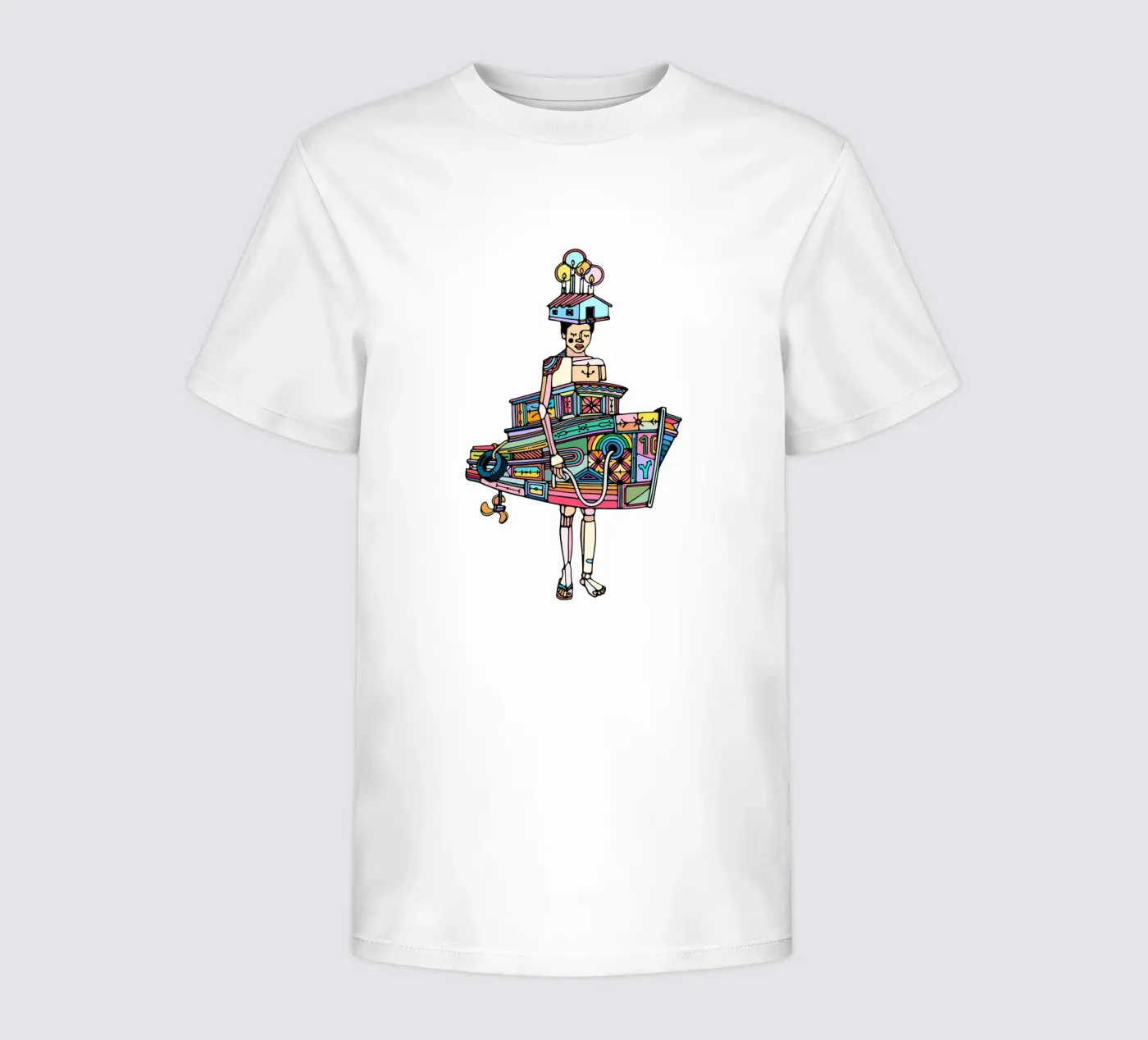 Caiçara t-shirt bambini da Ninhol