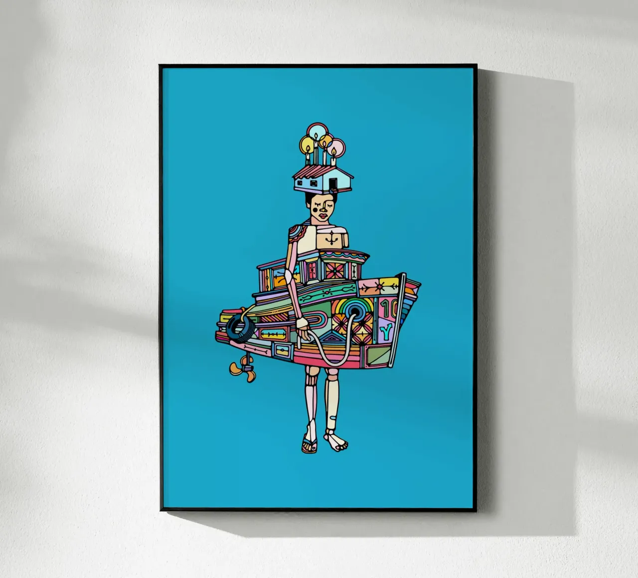 Caiçara plexiglass da Ninhol