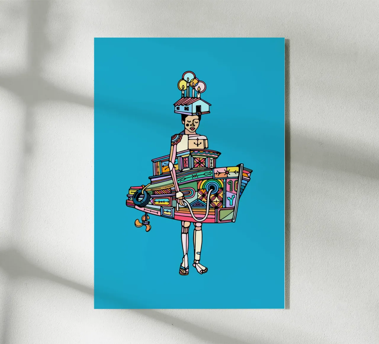 Caiçara plexiglass da Ninhol