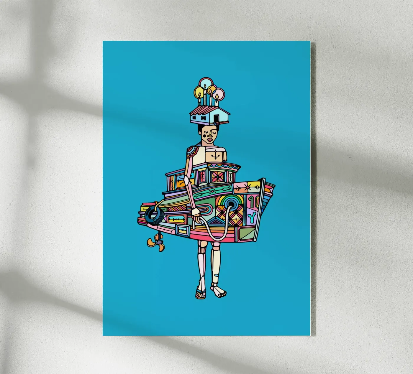 Caiçara plexiglas de Ninhol