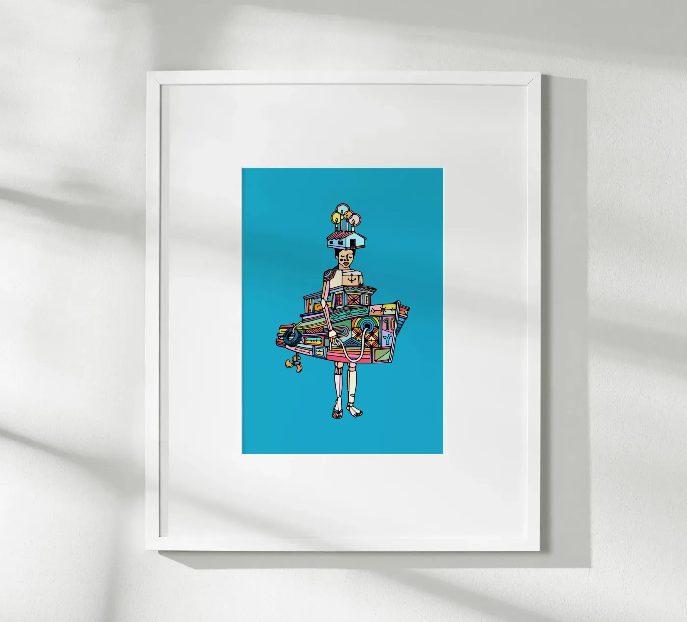 Caiçara poster by Ninhol