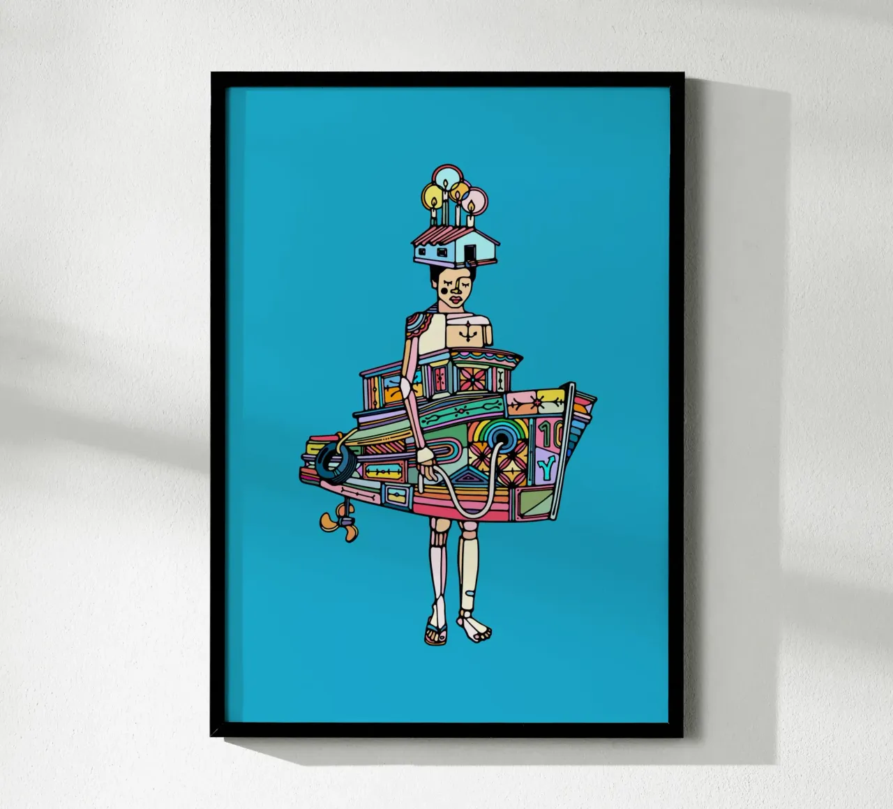 Caiçara poster da Ninhol