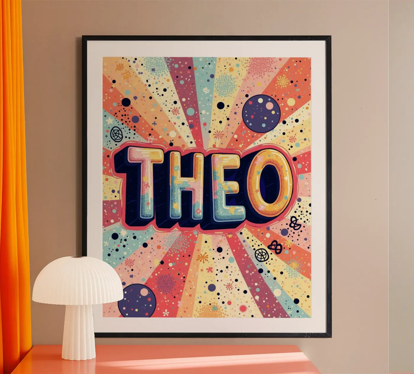 Theo Poster von CASTILO Namengalerie