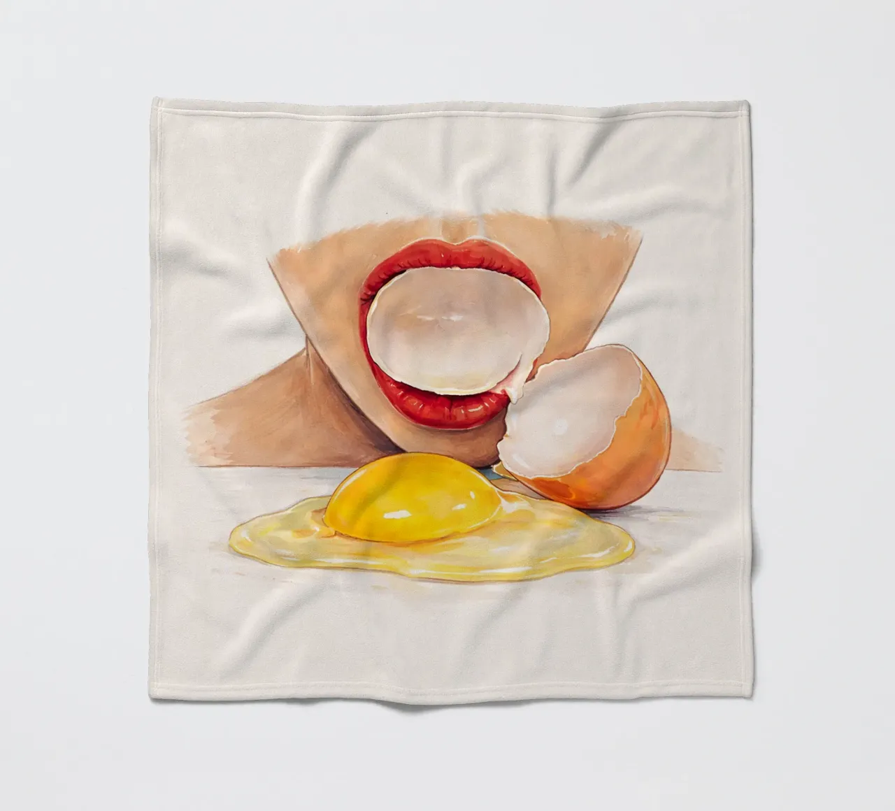 Frische Ausdrucksform Fleecedecke von Khaos