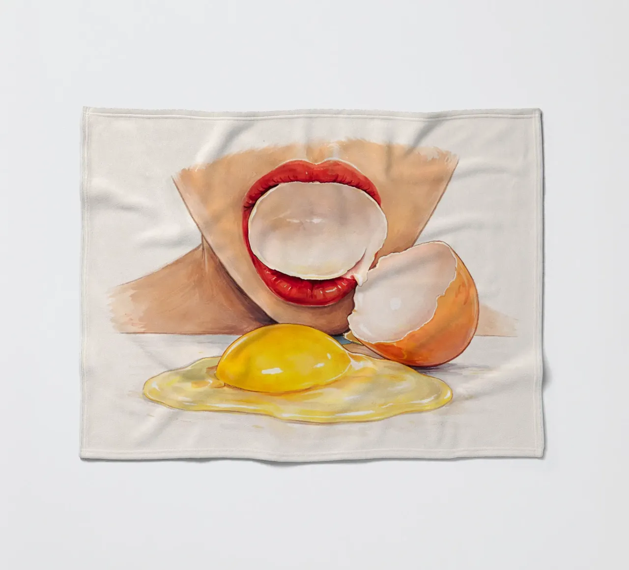 Frische Ausdrucksform Fleecedecke von Khaos