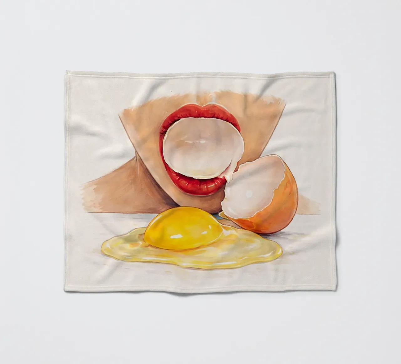 Frische Ausdrucksform Fleecedecke von Khaos