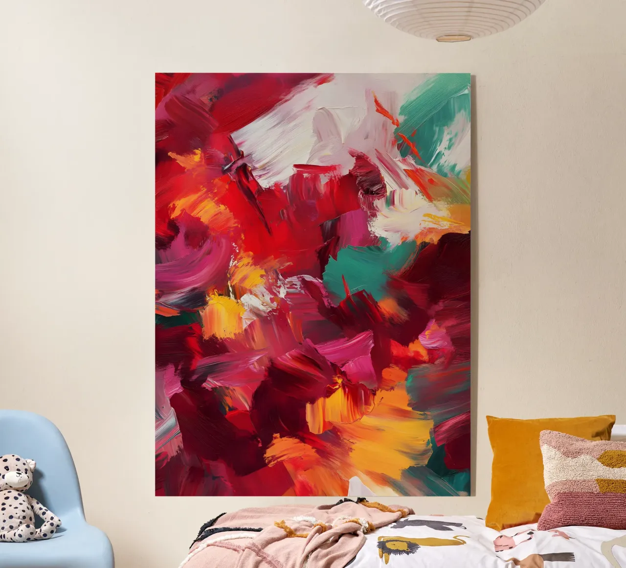 Warm Red Motion plexiglass da Colormenta