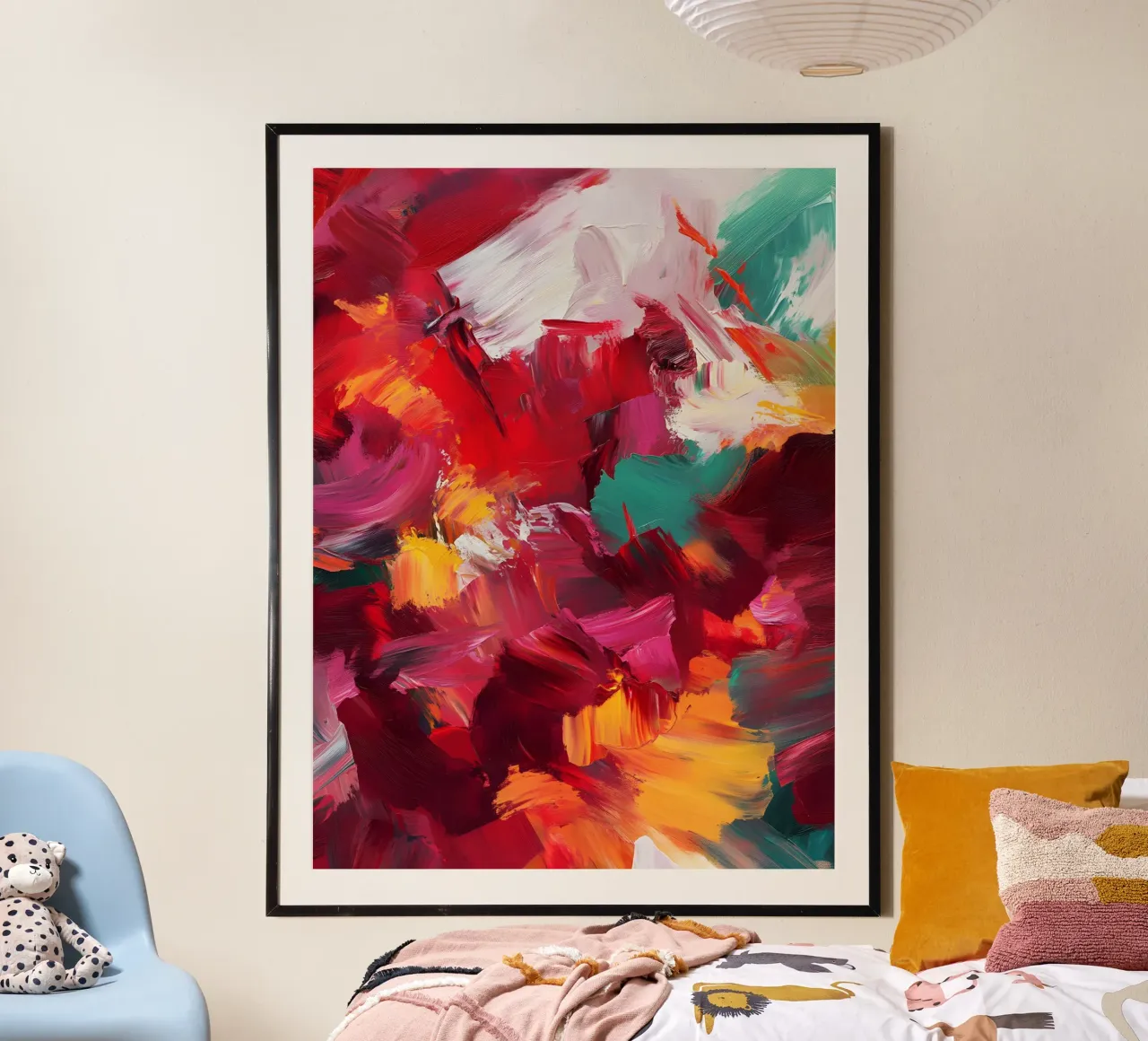 Warm Red Motion poster da Colormenta