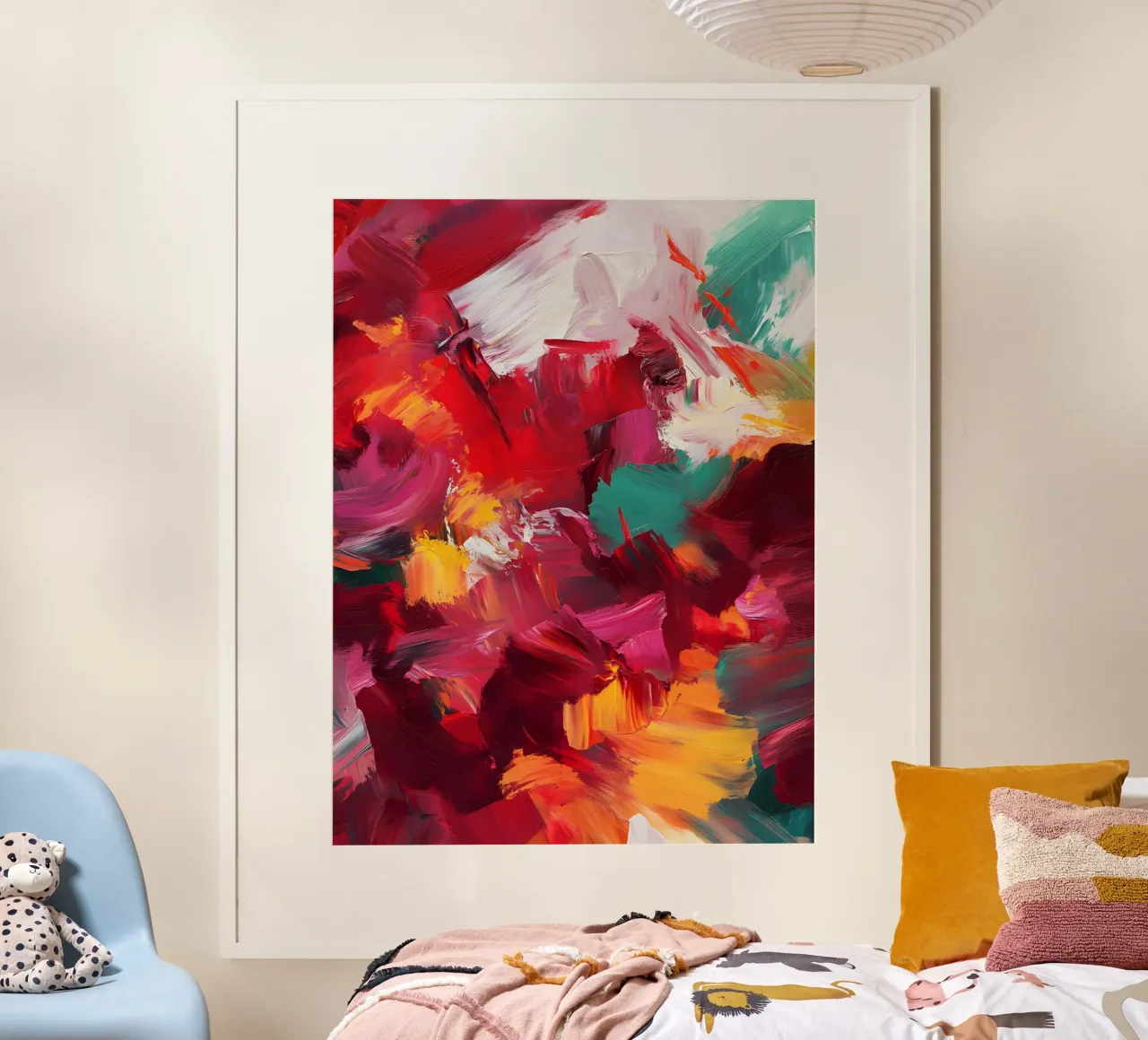 Warm Red Motion poster da Colormenta