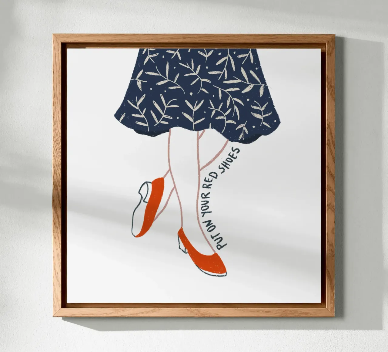 Put on your red shoes pannello forex da modeern