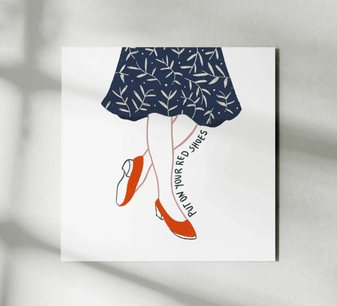 Put on your red shoes pannello forex da modeern