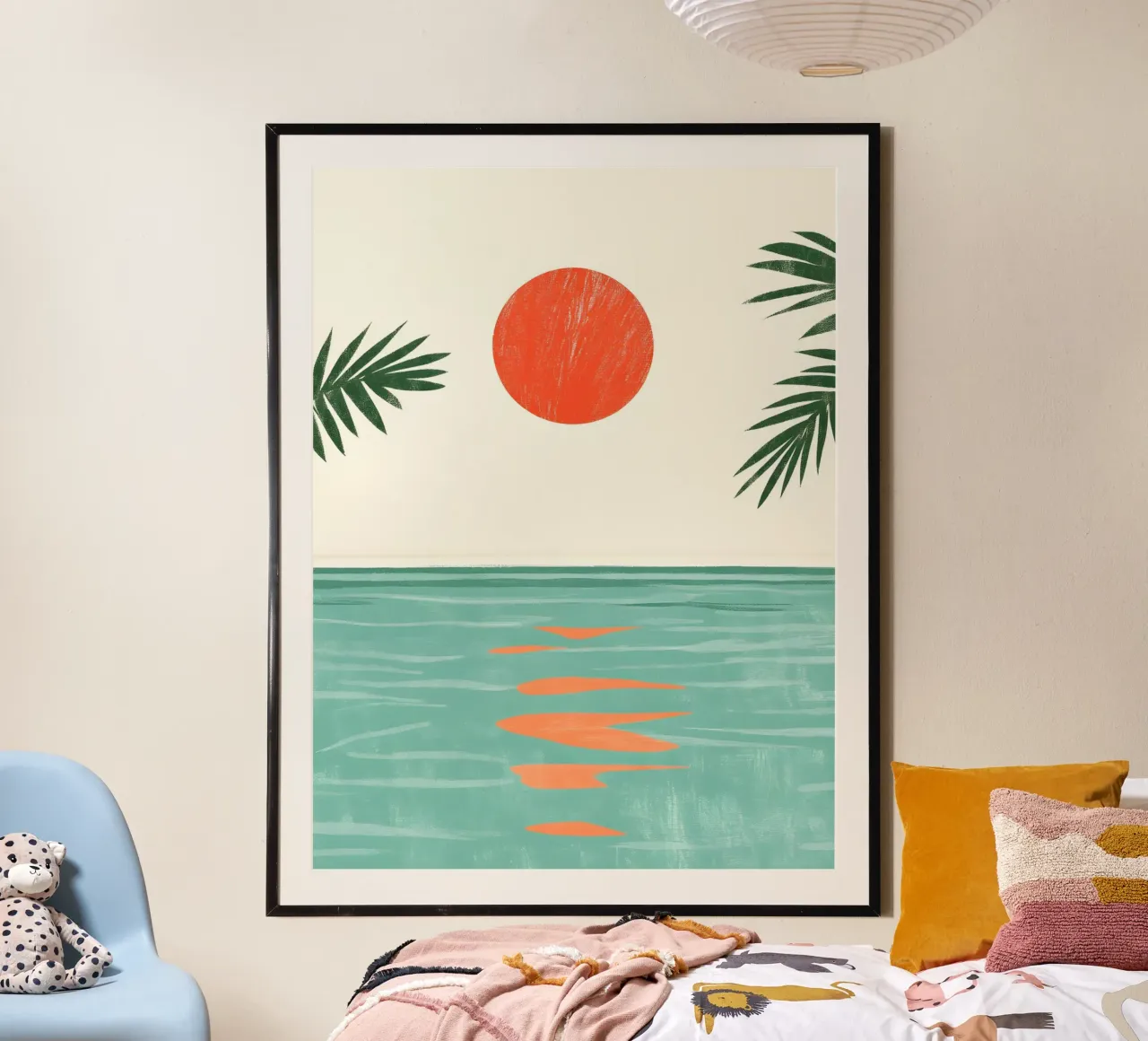 Tropical Sun Reflection poster da lieblu
