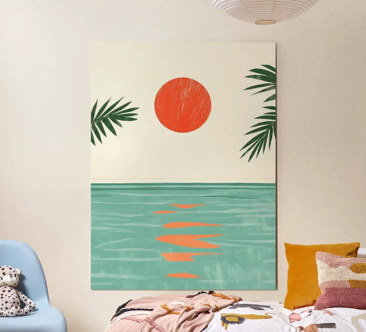 Tropical Sun Reflection poster da lieblu