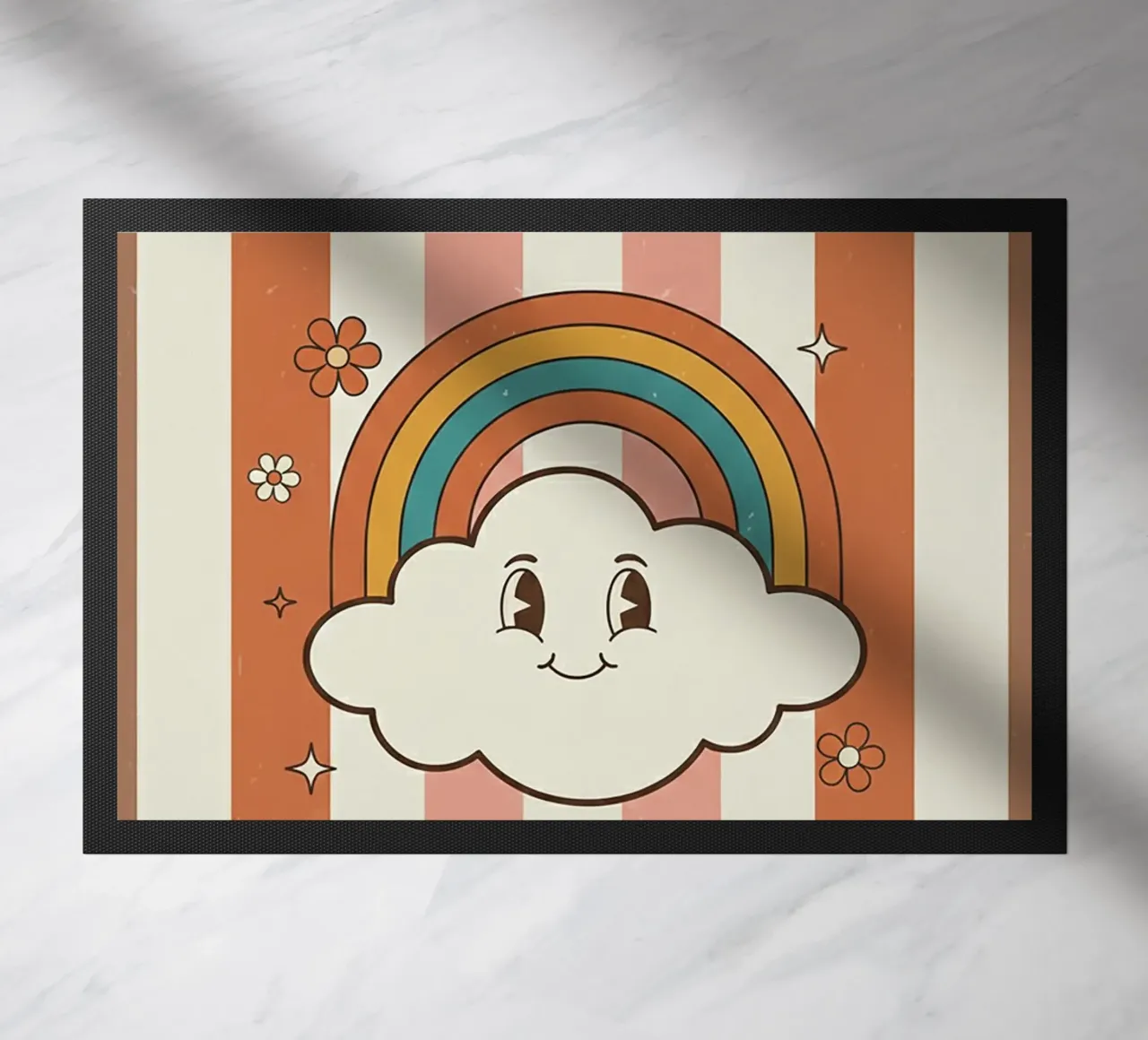 DROOM GROOT deurmat van The Poster Wordshop