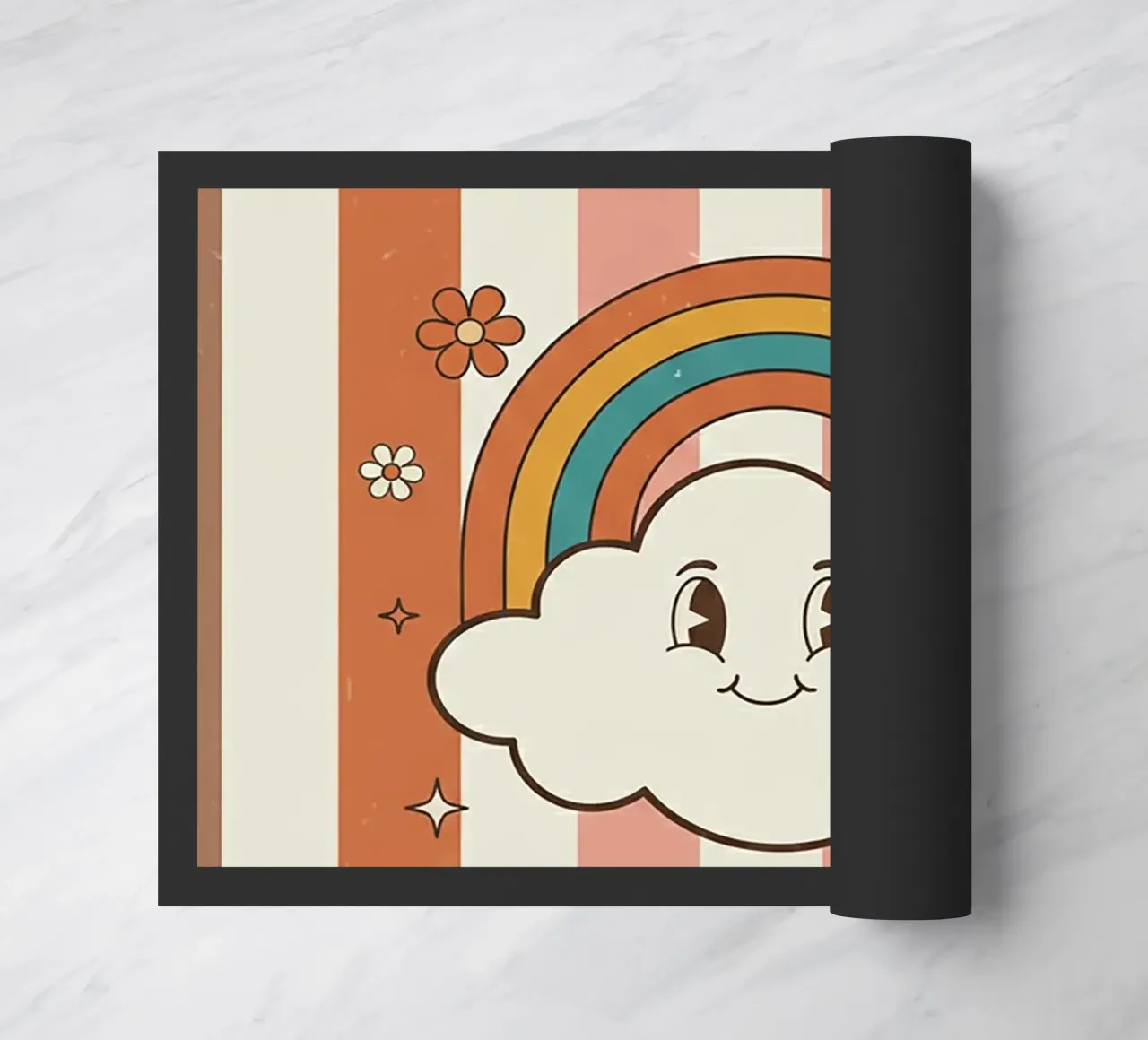 DROOM GROOT deurmat van The Poster Wordshop