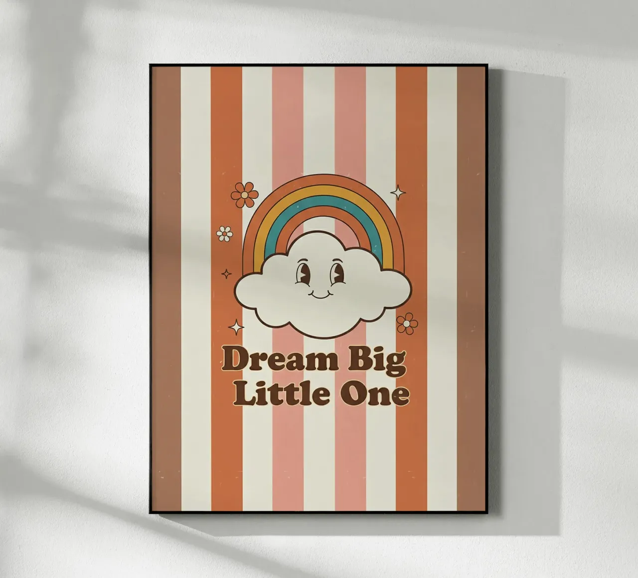 DREAM BIG plexiglass da The Poster Wordshop