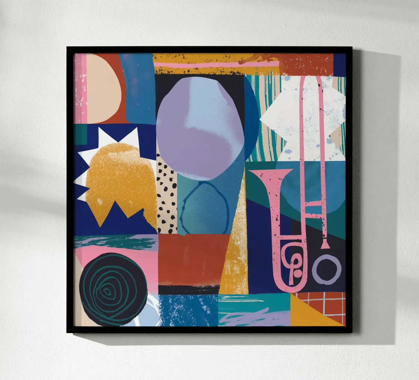 Jazz Beginning poster by Tom Abbiss Smith