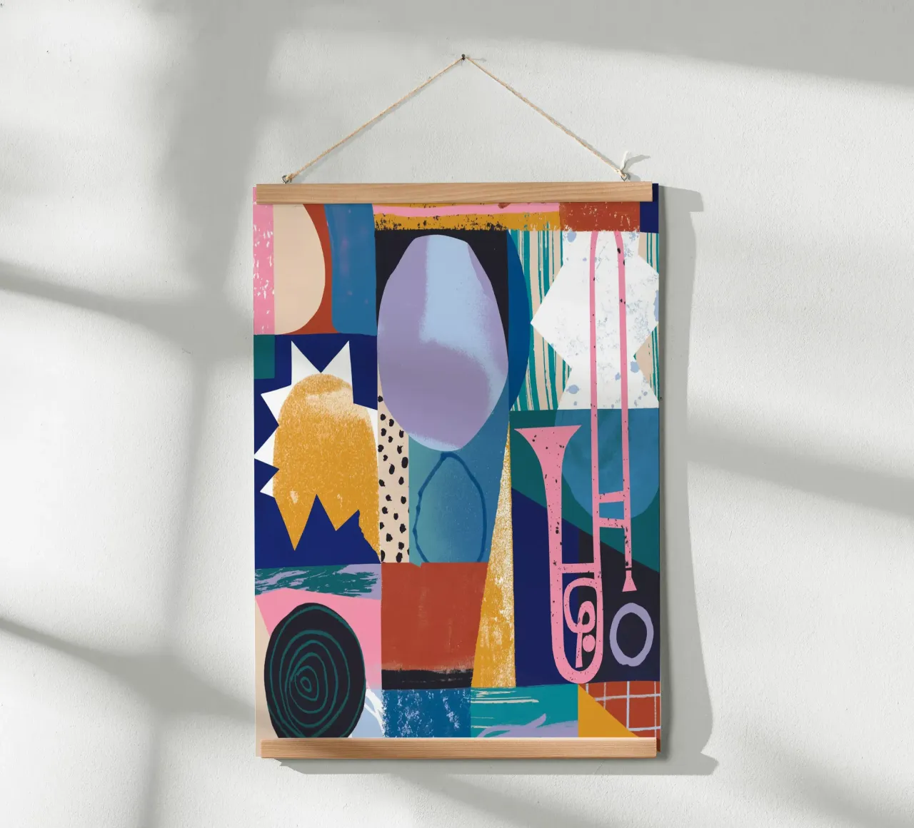 Jazz Beginning poster da Tom Abbiss Smith