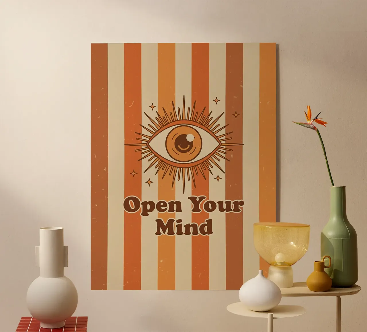 Aprire la mente plexiglass da The Poster Wordshop