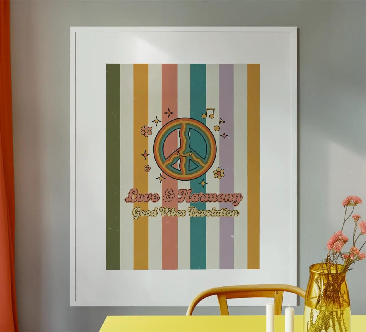 AMORE E ARMONIA poster da The Poster Wordshop