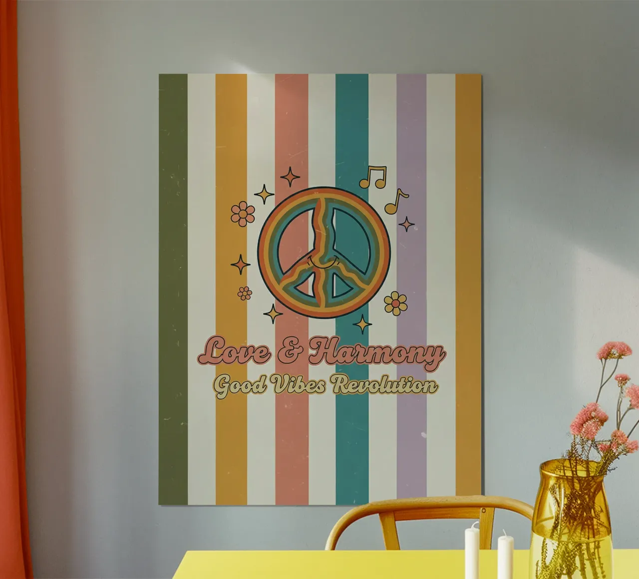 AMORE E ARMONIA poster da The Poster Wordshop