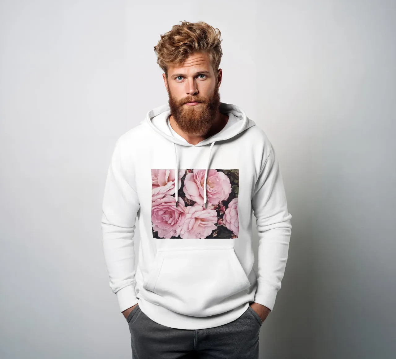 Rose romantiche - splendore floreale felpa con cappuccio da Whole©