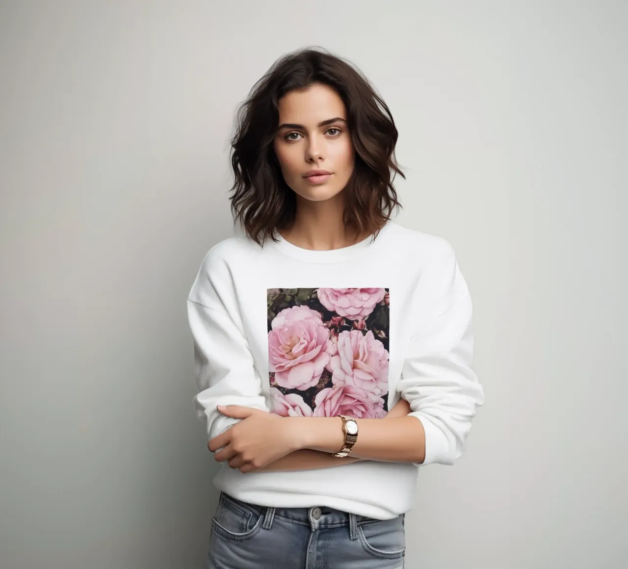 Rose romantiche - splendore floreale felpa da Whole©